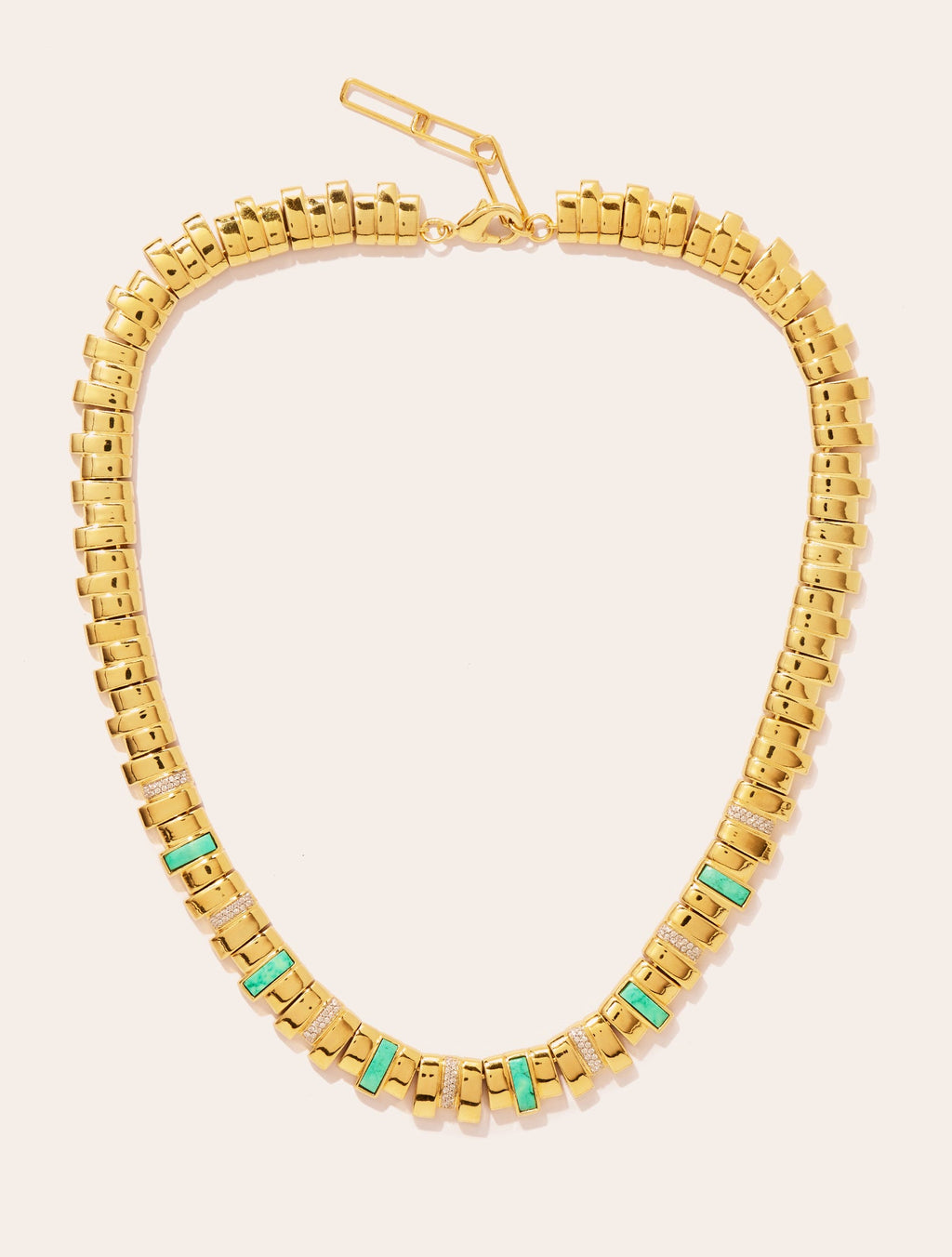 Empreinte Necklace - Turquoise - front view
