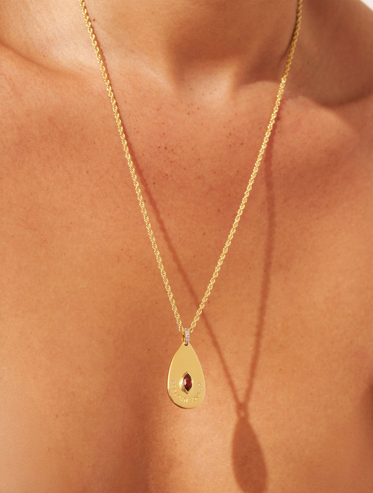 Héritage Necklace - Golden Soul - alternate view
