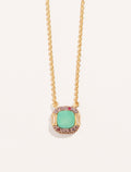 Idylle Necklace - Turquoise - front view