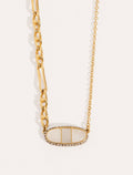 Izy Necklace - Mother-of-pearl - front view