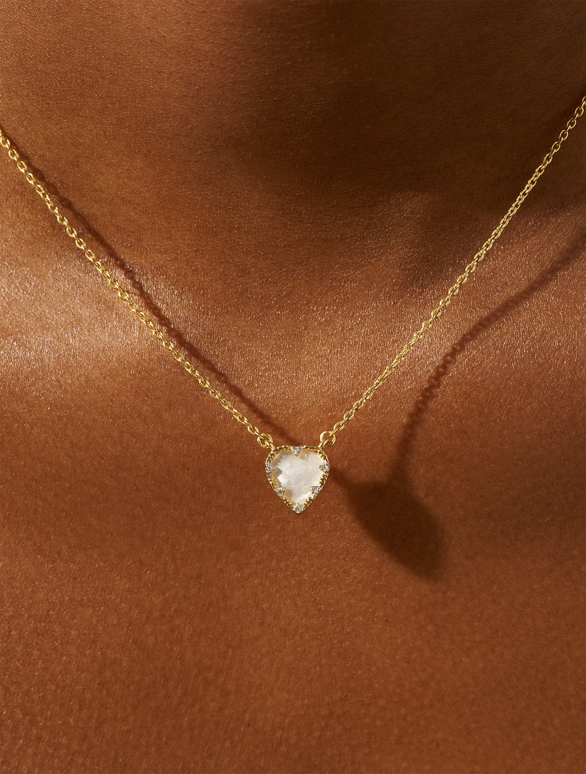 Lima Necklace - Mother-of-pearl - alternate view