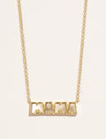 Mama Necklace - Mother-of-pearl - front view
