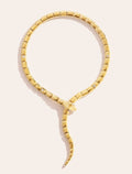 Règne Necklace - Animal - Snake - front view