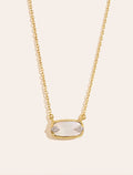 Sangha Necklace - Mother-of-pearl - front view