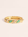Amenza Bangle - Turquoise - front view