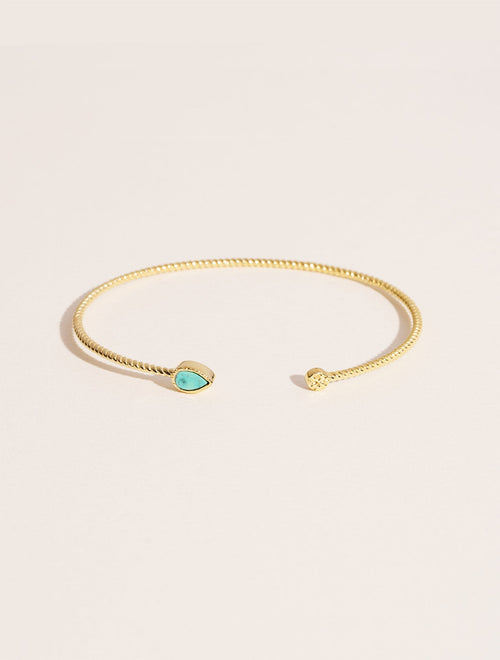 Bali Bangle - Turquoise - front view