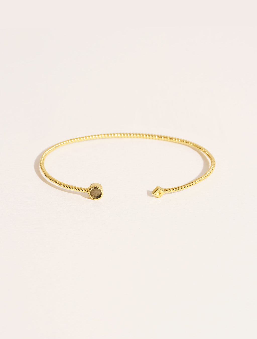 Livy Bangle - Pyrite - front view