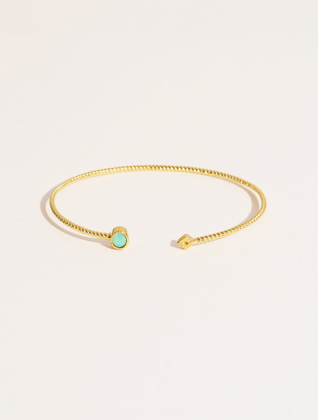 Livy Bangle - Turquoise - front view