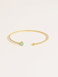 Livy Bangle - Turquoise - front view