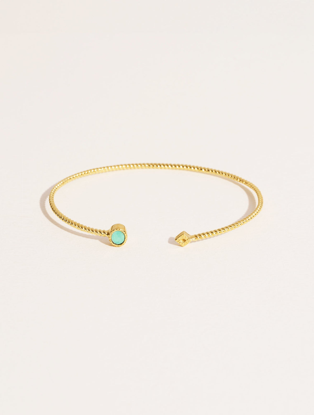 Livy Bangle - Turquoise - front view