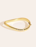 Origine Bangle - 4 zircons serties - front view