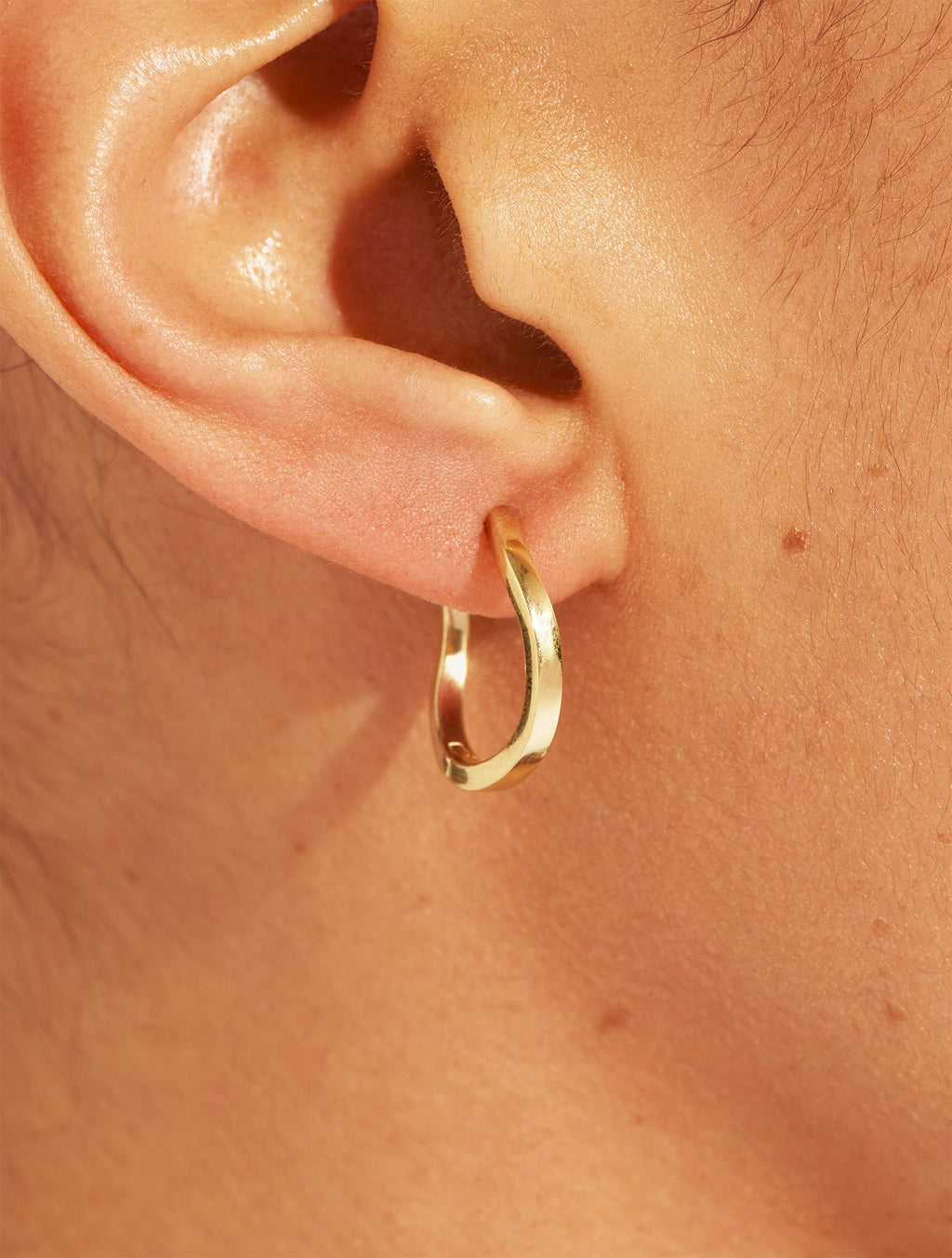 Midi Earrings - Vague - Sun sauvage II - another angle