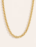 Toteme - Chaine Link Oval - front view