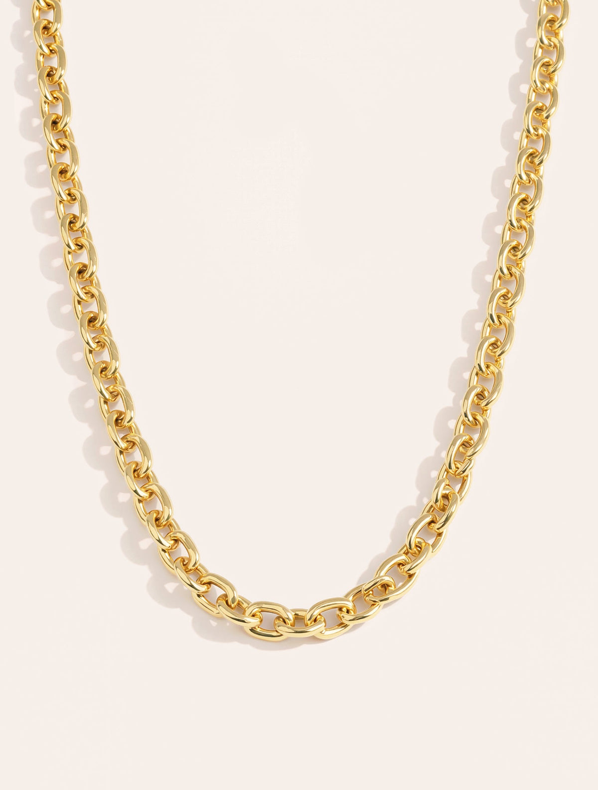 Toteme - Chaine Link Oval - front view