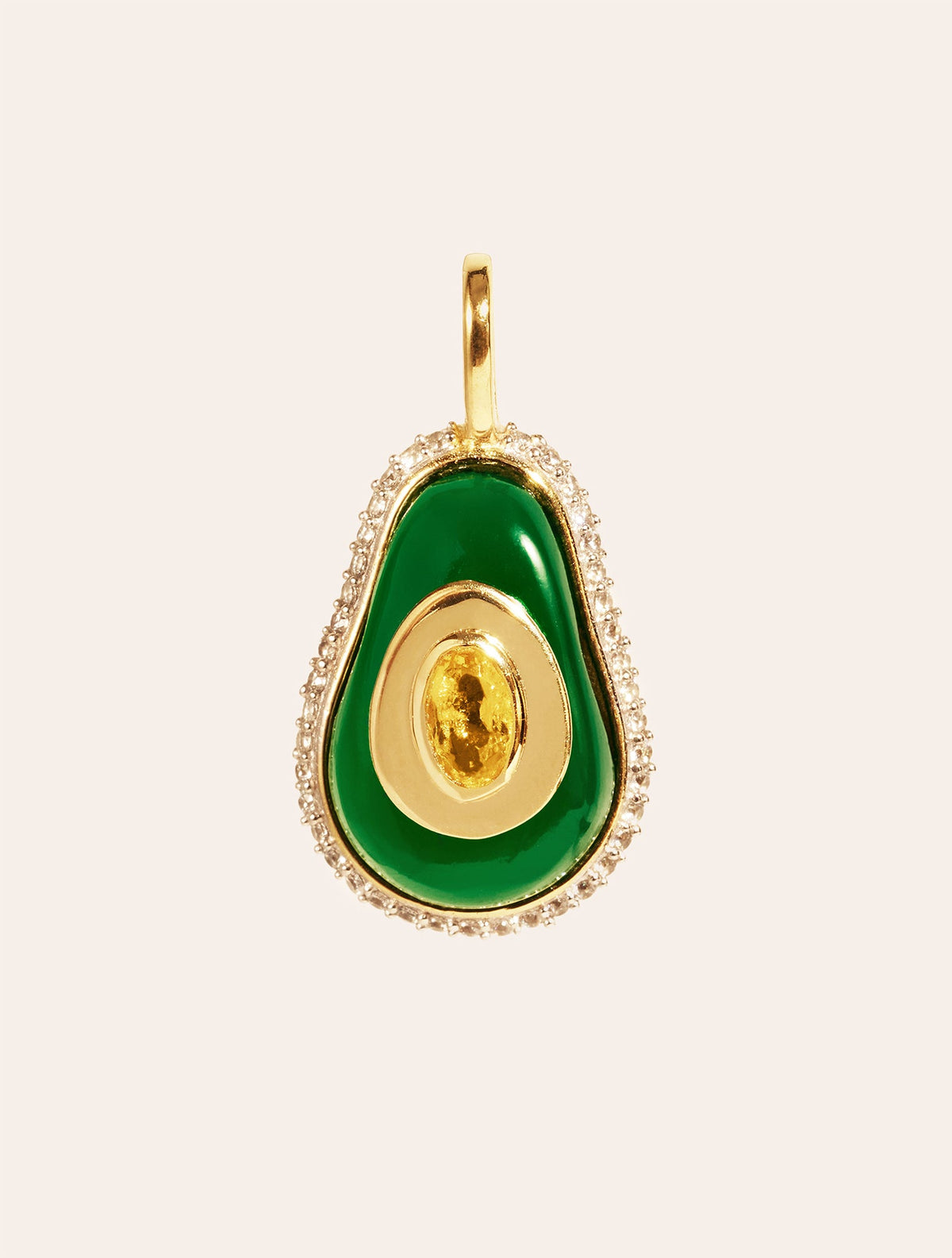 Toteme Pendant - Avocat - front view