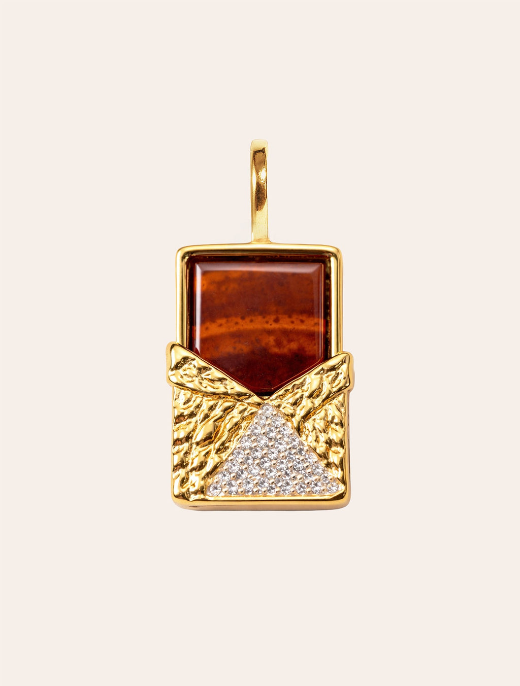Toteme Pendant - Chocolat - front view