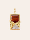 Toteme Pendant - Chocolat - front view