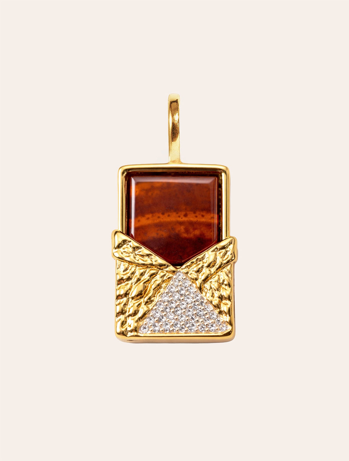 Toteme Pendant - Chocolat - front view