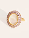 Mirage Ring - Mother-of-pearl - front view