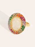 Mirage Ring - Stone of Moon - front view