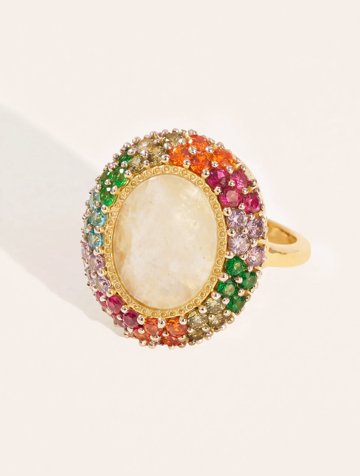 Mirage Ring - Stone of Moon - front view