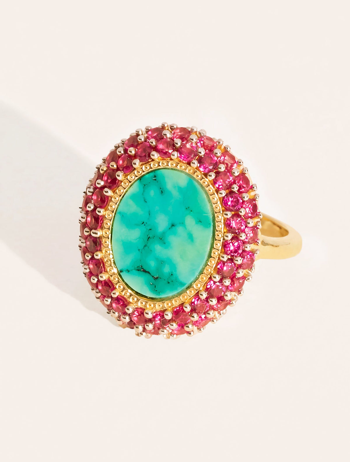 Mirage Ring - Turquoise - front view