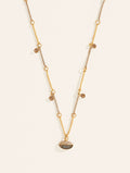 Mirage Necklace - Labradorite - front view