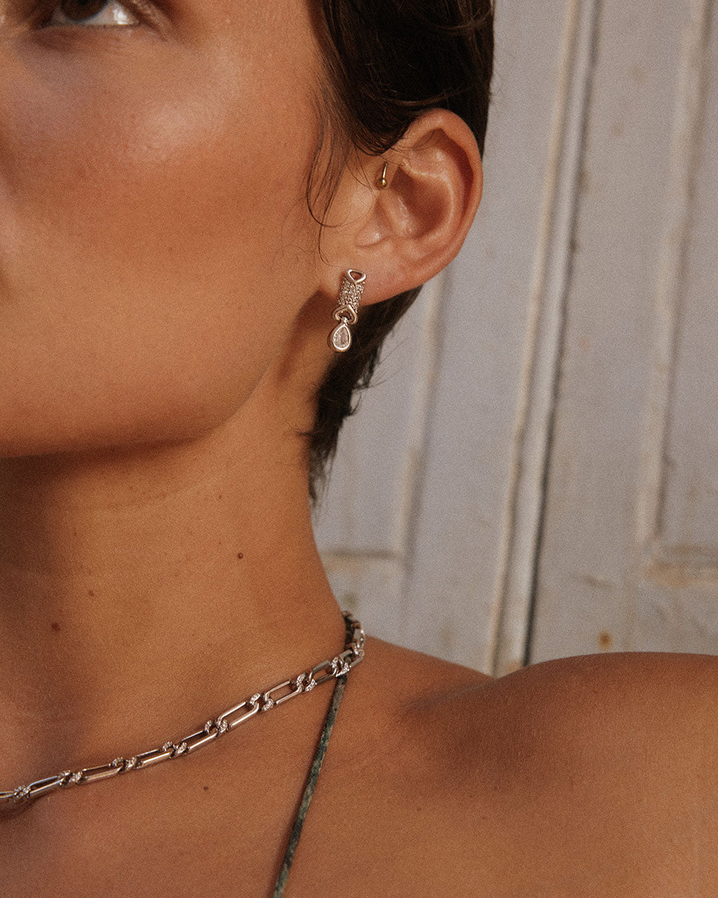 Cannoli Studs - Earrings — alternate view 2
