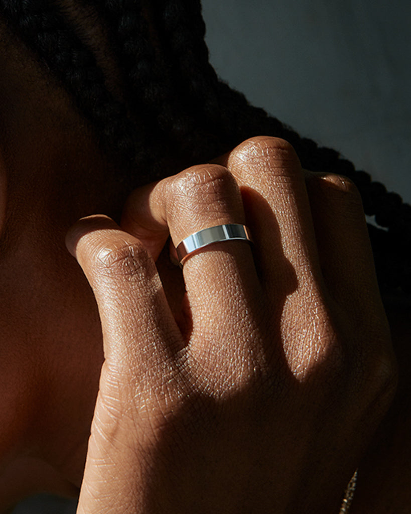 Classique Cigar Band- 4mm - Rings — alternate angle 2