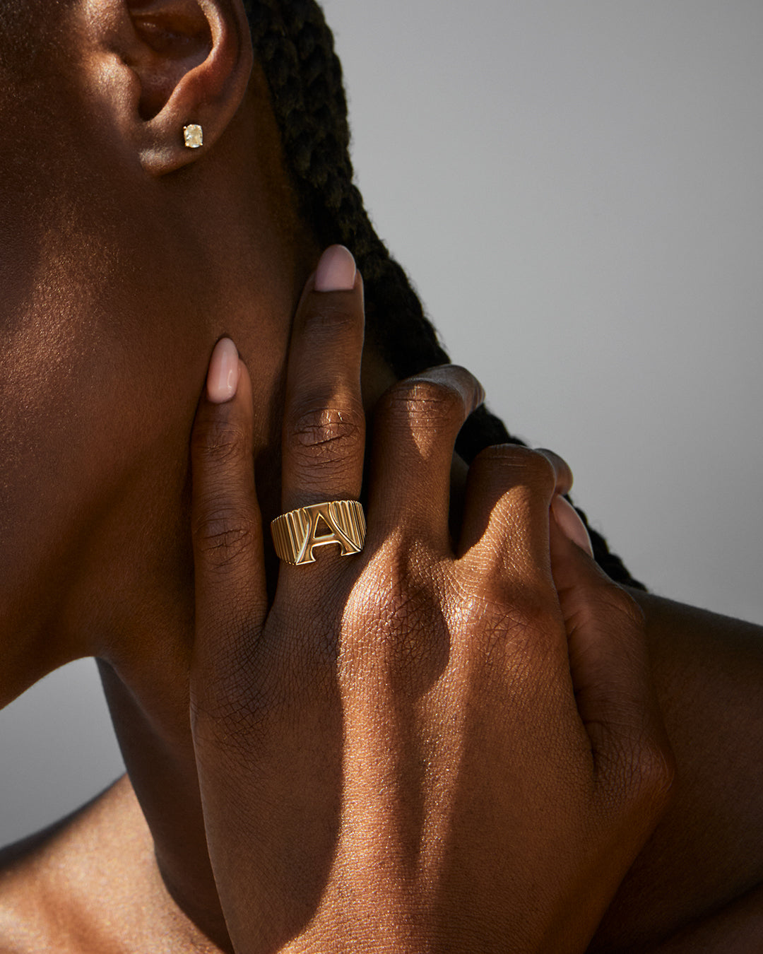 Initial Ridged Ring — alternate angle 2