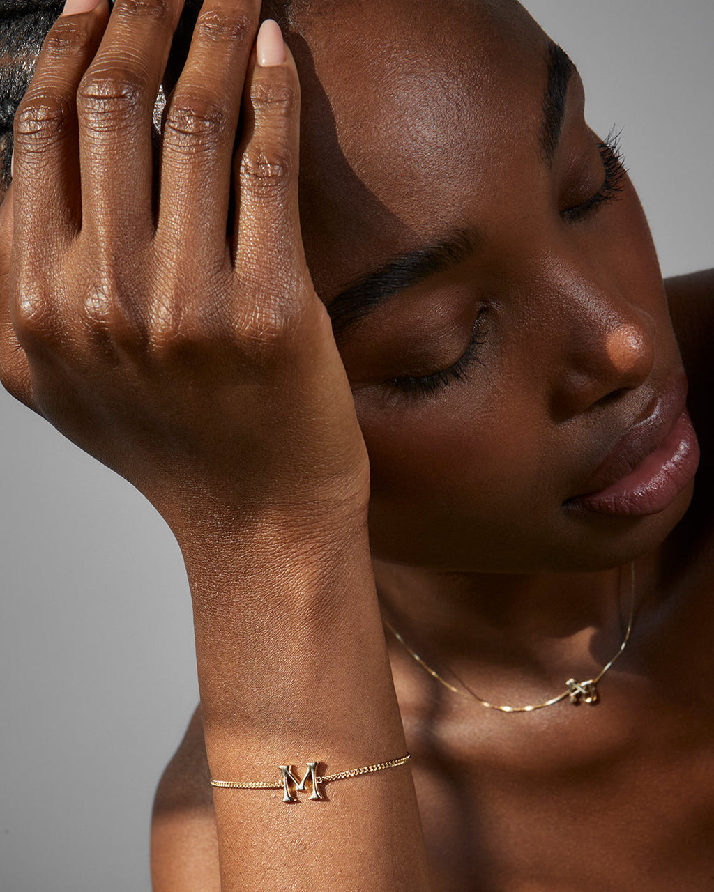 Initial Bracelet- Vintage — alternate view 2