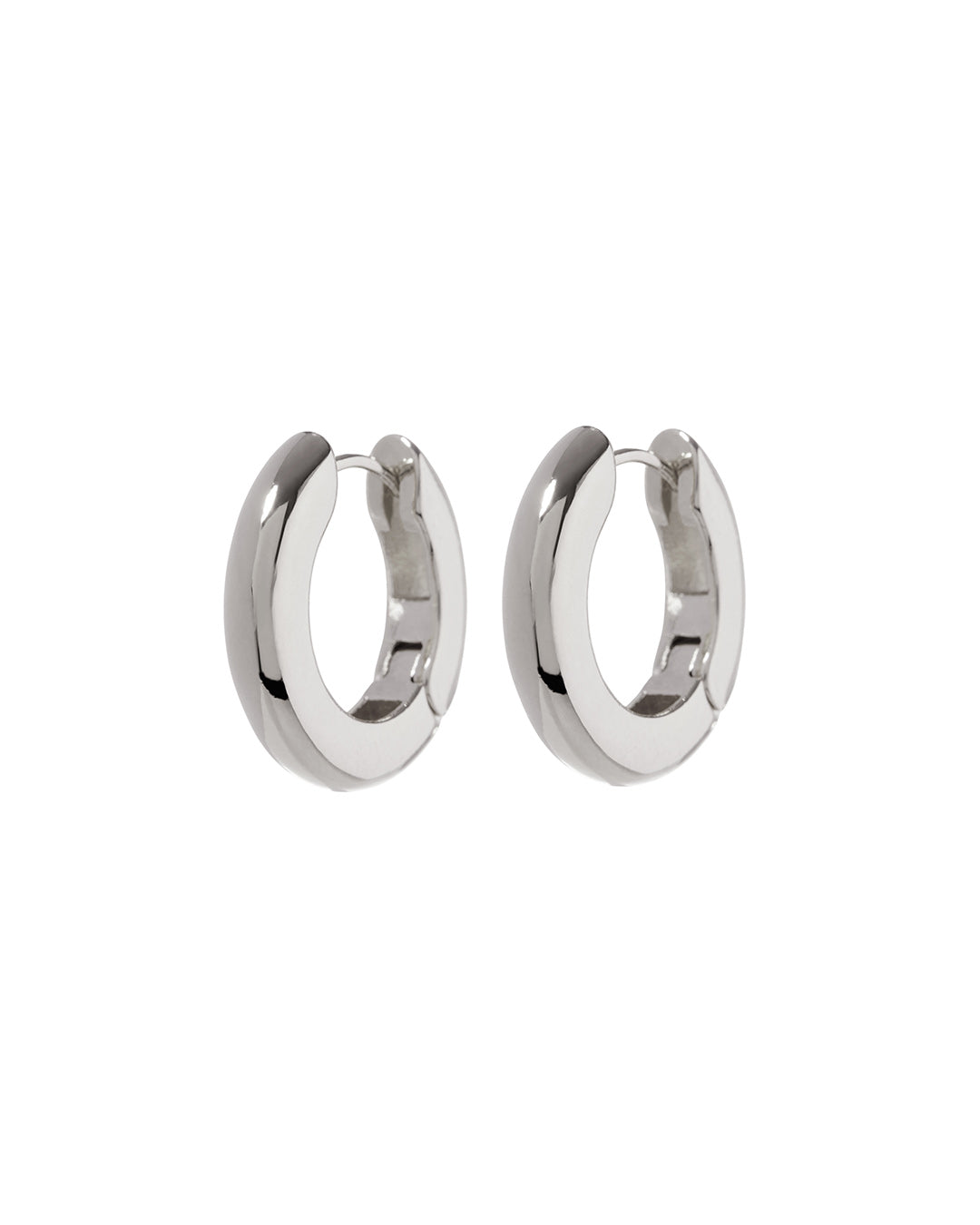 Carmella Huggies (20mm) - Silver - Earrings