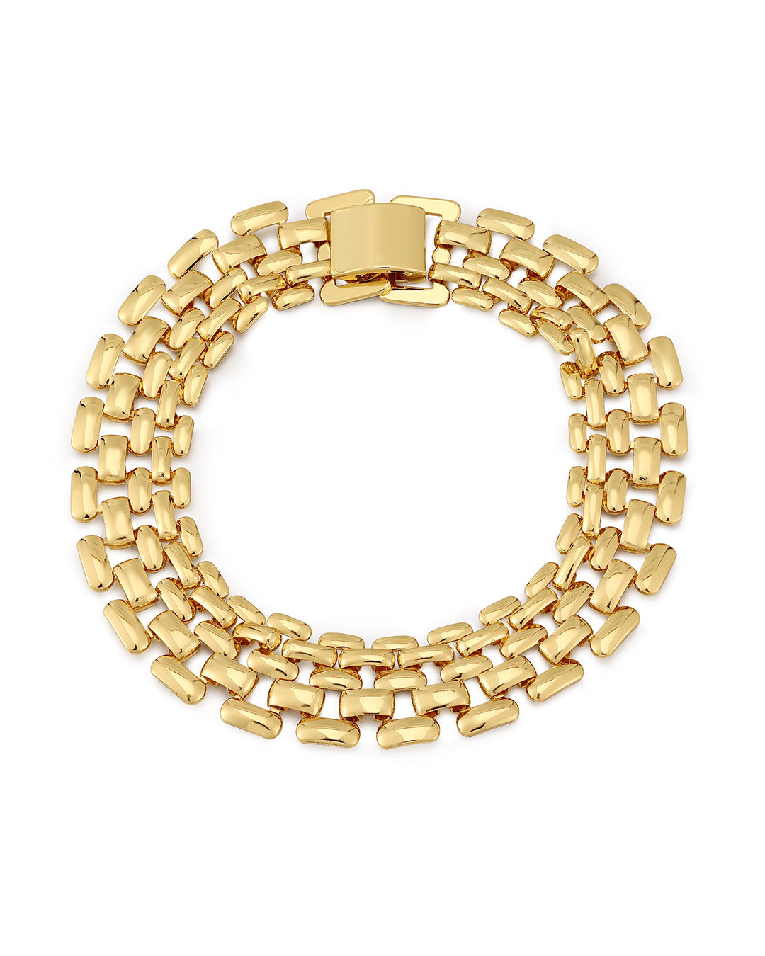 Celine Chain Link Bracelet - Gold