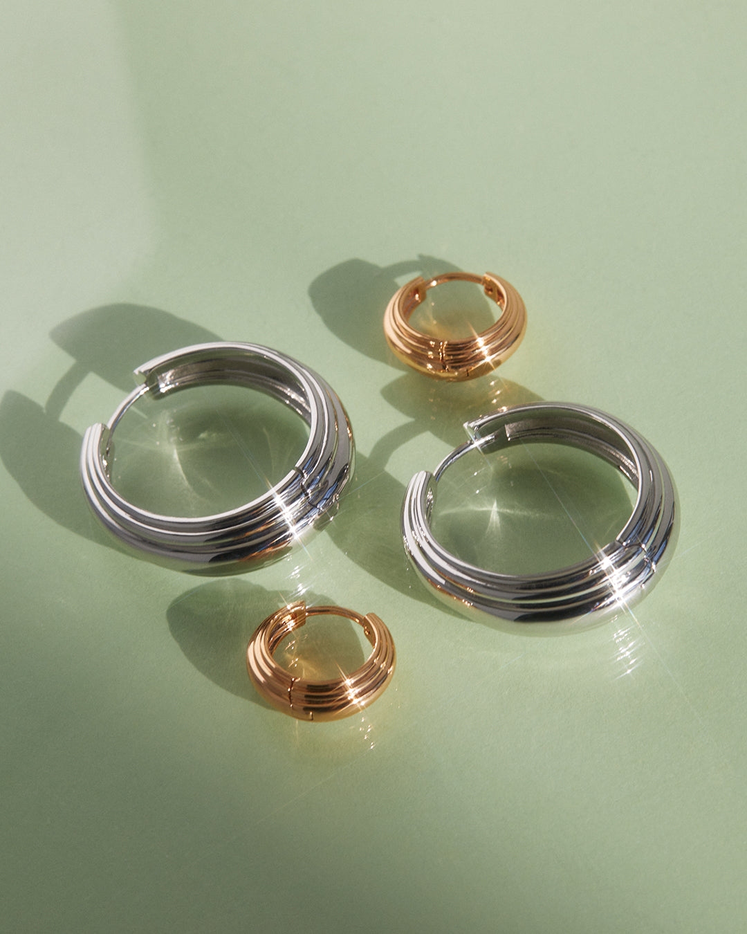 Cleo Hoops — detail view
