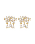 Colette Shaker Studs - Gold - Earrings