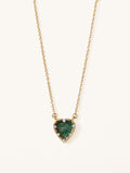 Lima Necklace - Aventurine - front view