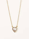 Lima Necklace - Mother-of-pearl - front view