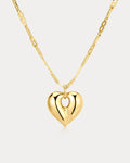 Corazon Statement Necklace in Gold