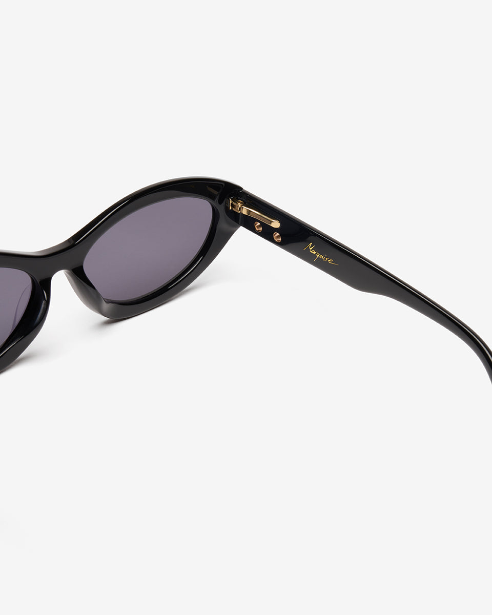 Marquise Sunglasses in Gold - Earrings — another angle