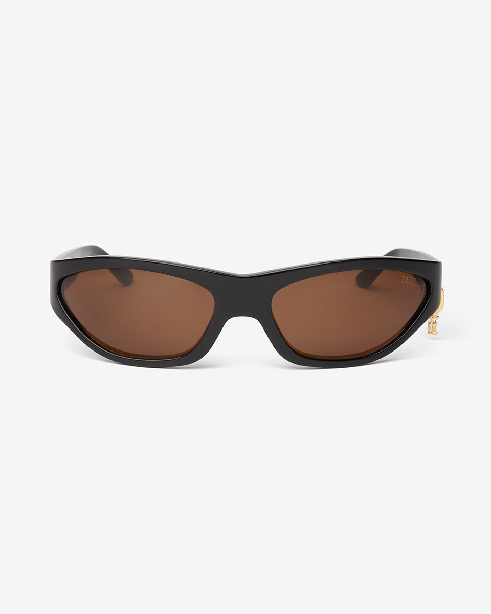 Stoned Sunglasses in Gold - Earrings