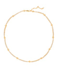 Daisy Ballier Chain Necklace - Gold