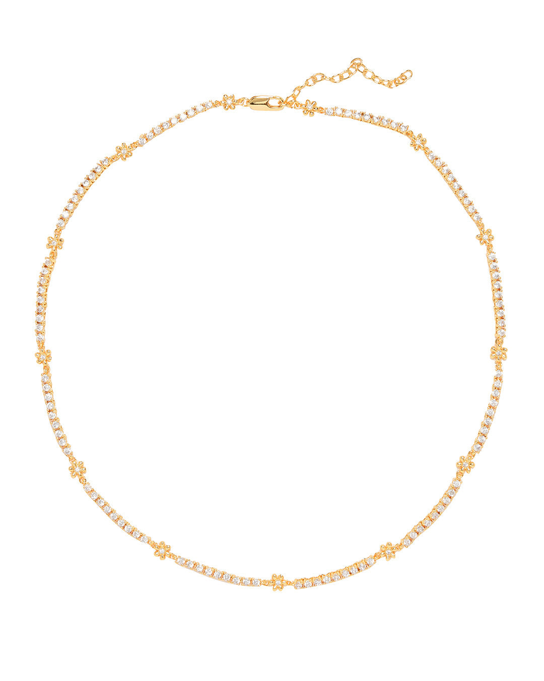 Daisy Ballier Chain Necklace - Gold