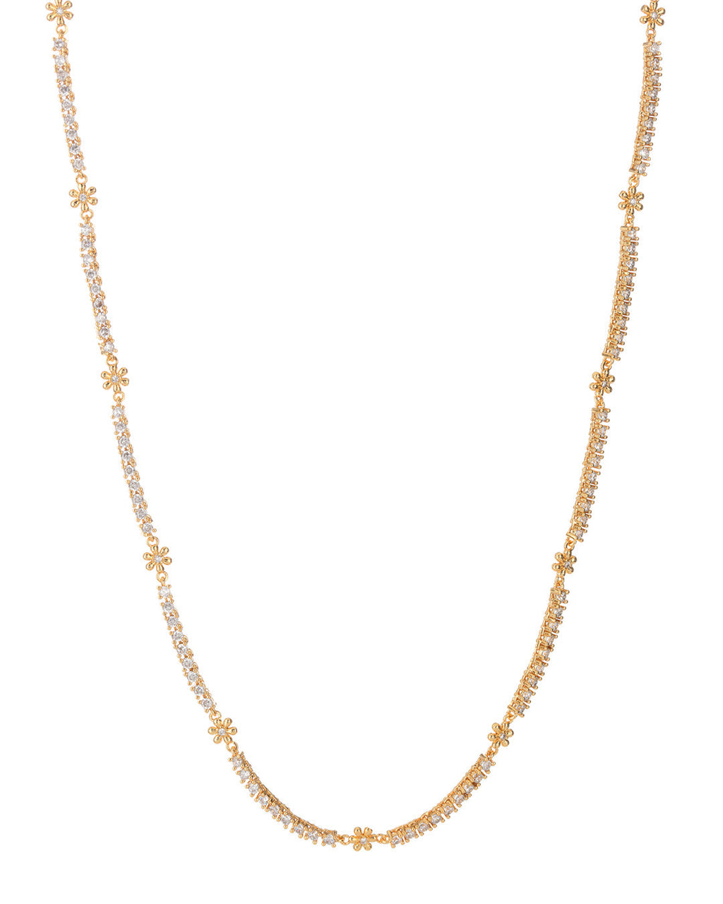 Daisy Ballier Chain Necklace - Gold — detail view