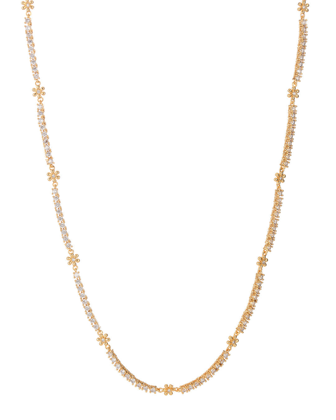 Daisy Ballier Chain Necklace - Gold — detail view