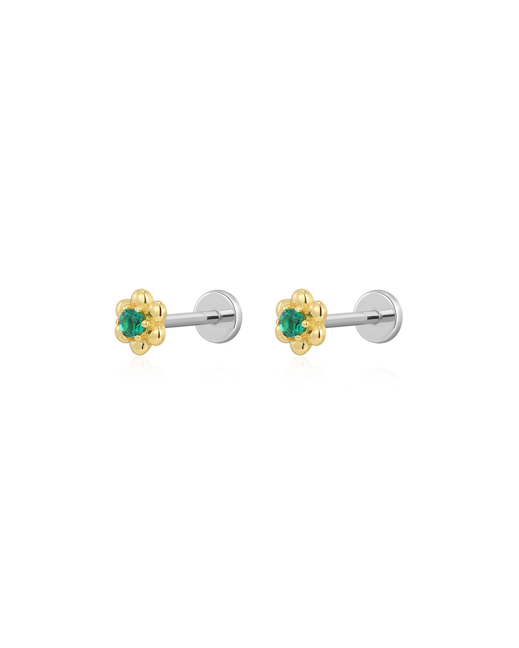 Daisy Studs in Gold - Earrings
