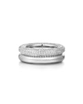 Double Amalfi Ring - Silver