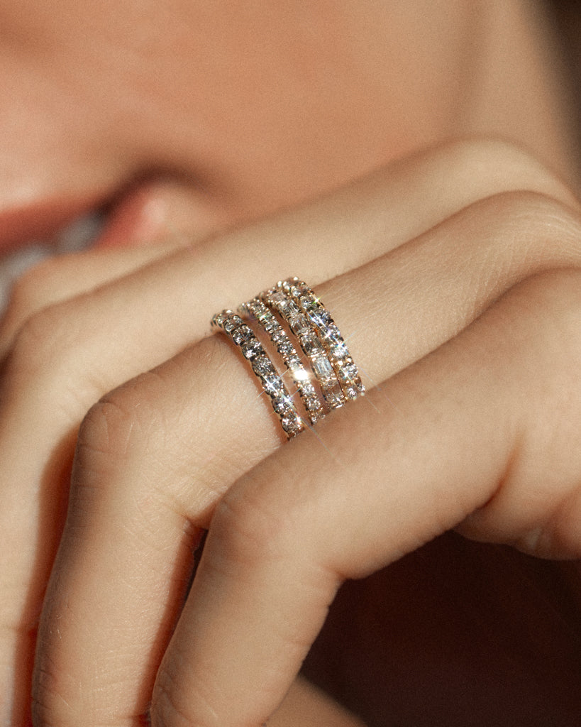 Perfect Diamond Eternity Band - Rings — alternate view 2
