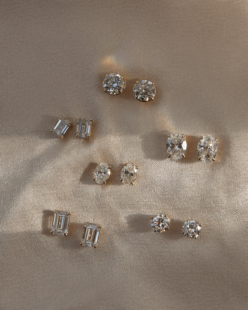 Ultimate Solitaire Studs - Earrings — alternate view 2