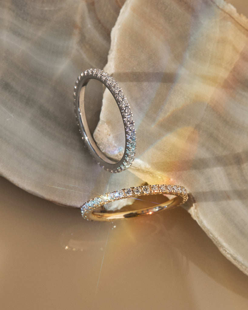 Totally Timeless Pavé Band - Rings — another angle
