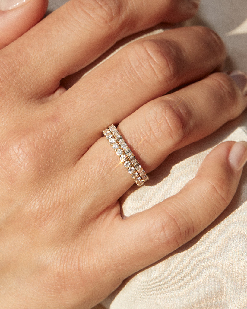 Perfect Diamond Eternity Band - Rings — alternate view 2